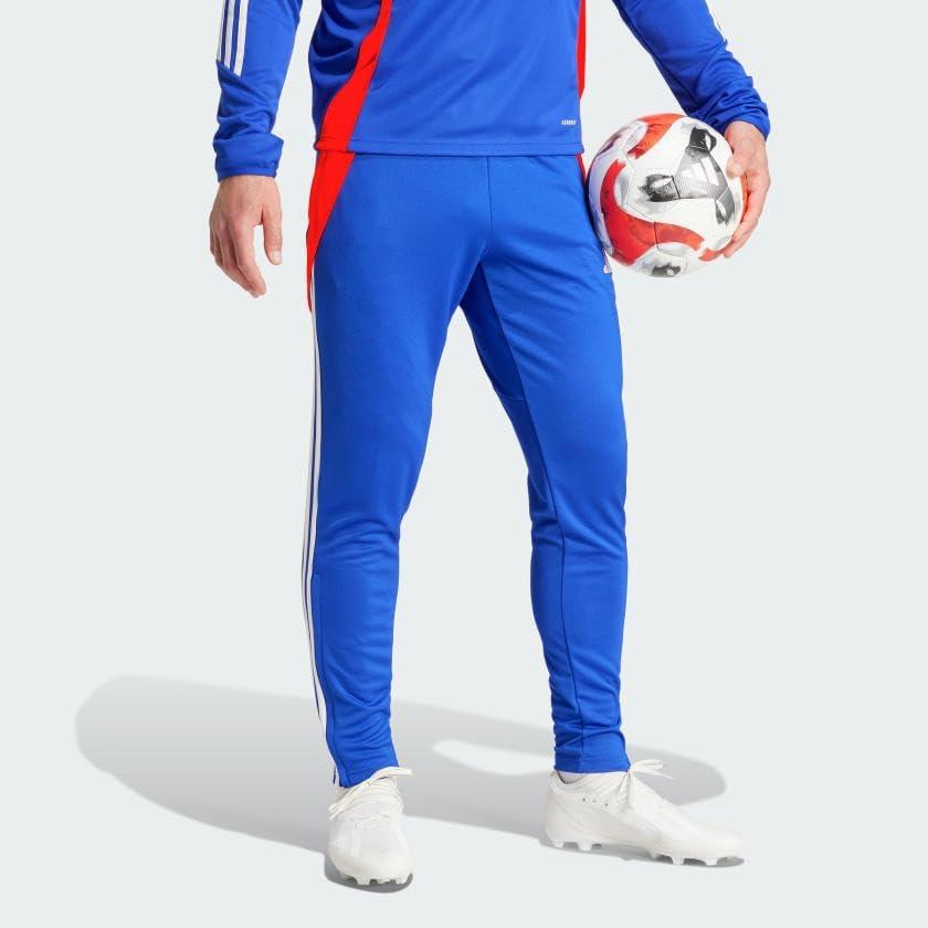 image:imageAdidas Mens Tiro 24 Training PantsLucid BlueSolar RedWhite