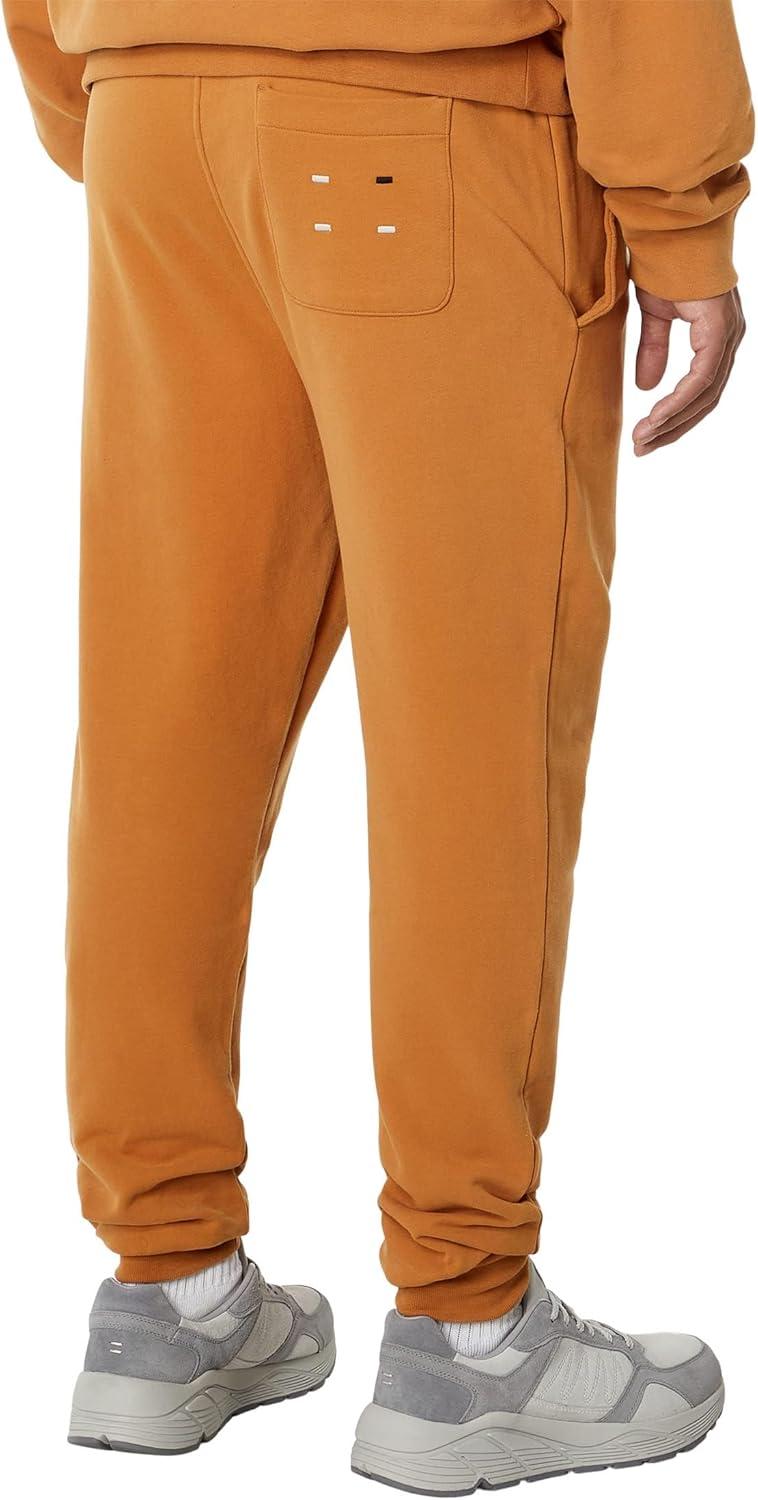 image:imageLABEL Goto Joggers for Women CottonSpandex Blend Fabric Adjustable Herringbone Drawstring Slim FitBrown