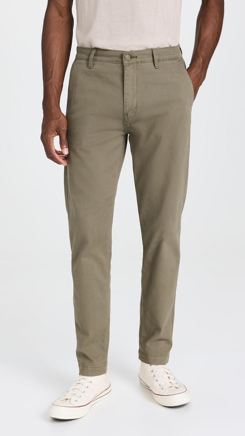 image:imageLevis Mens Xx Standard Chino Tech Pants Also Available in Big ampamp TallBunker Olive Shady Gd B