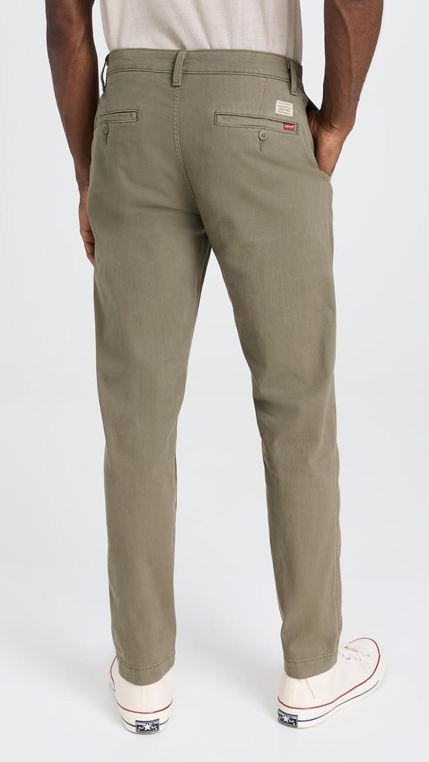 image:imageLevis Mens Xx Standard Chino Tech Pants Also Available in Big ampamp TallBunker Olive Shady Gd B