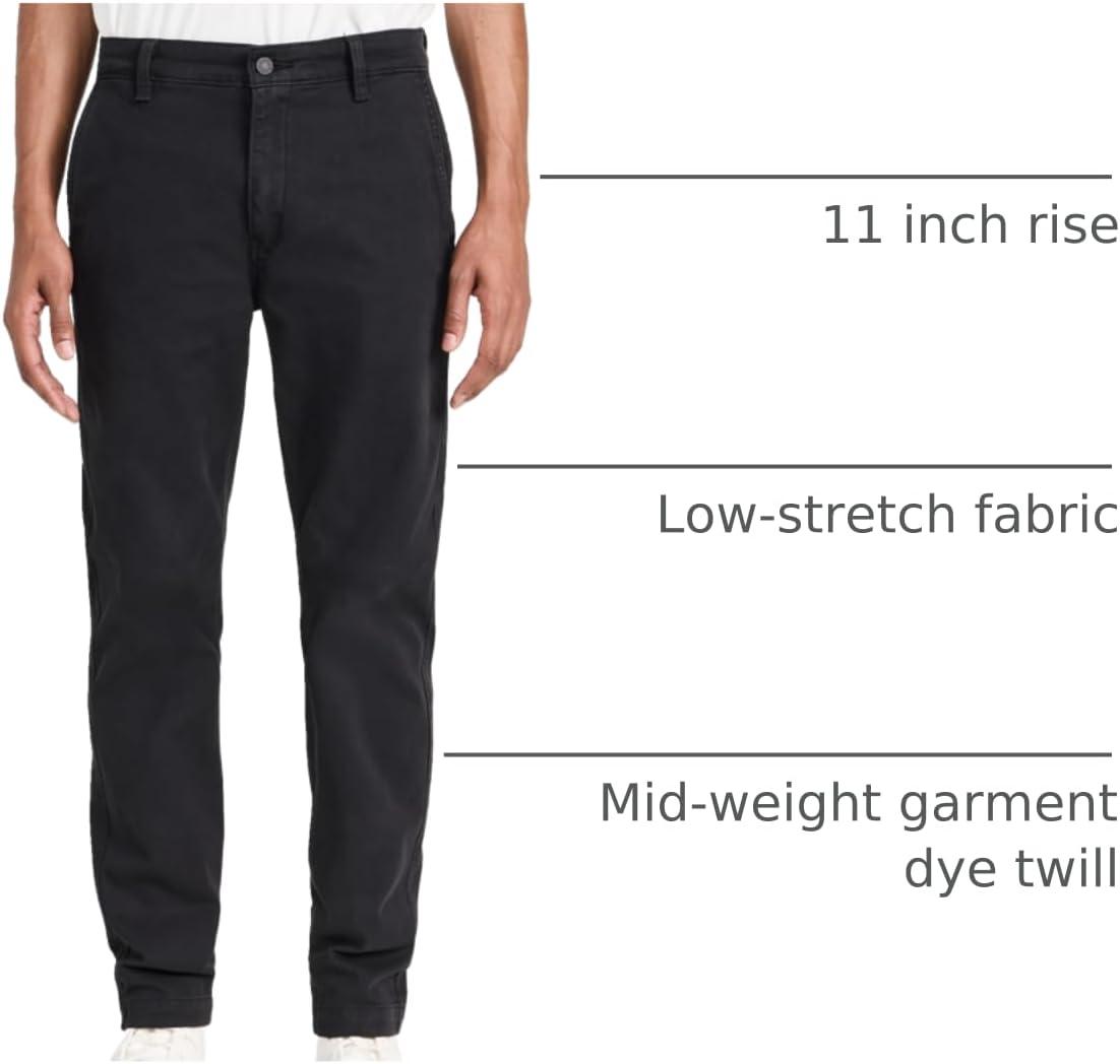 image:imageLevis Mens Xx Standard Chino Tech Pants Also Available in Big ampamp TallMineral Black Shady Gd Ccu B