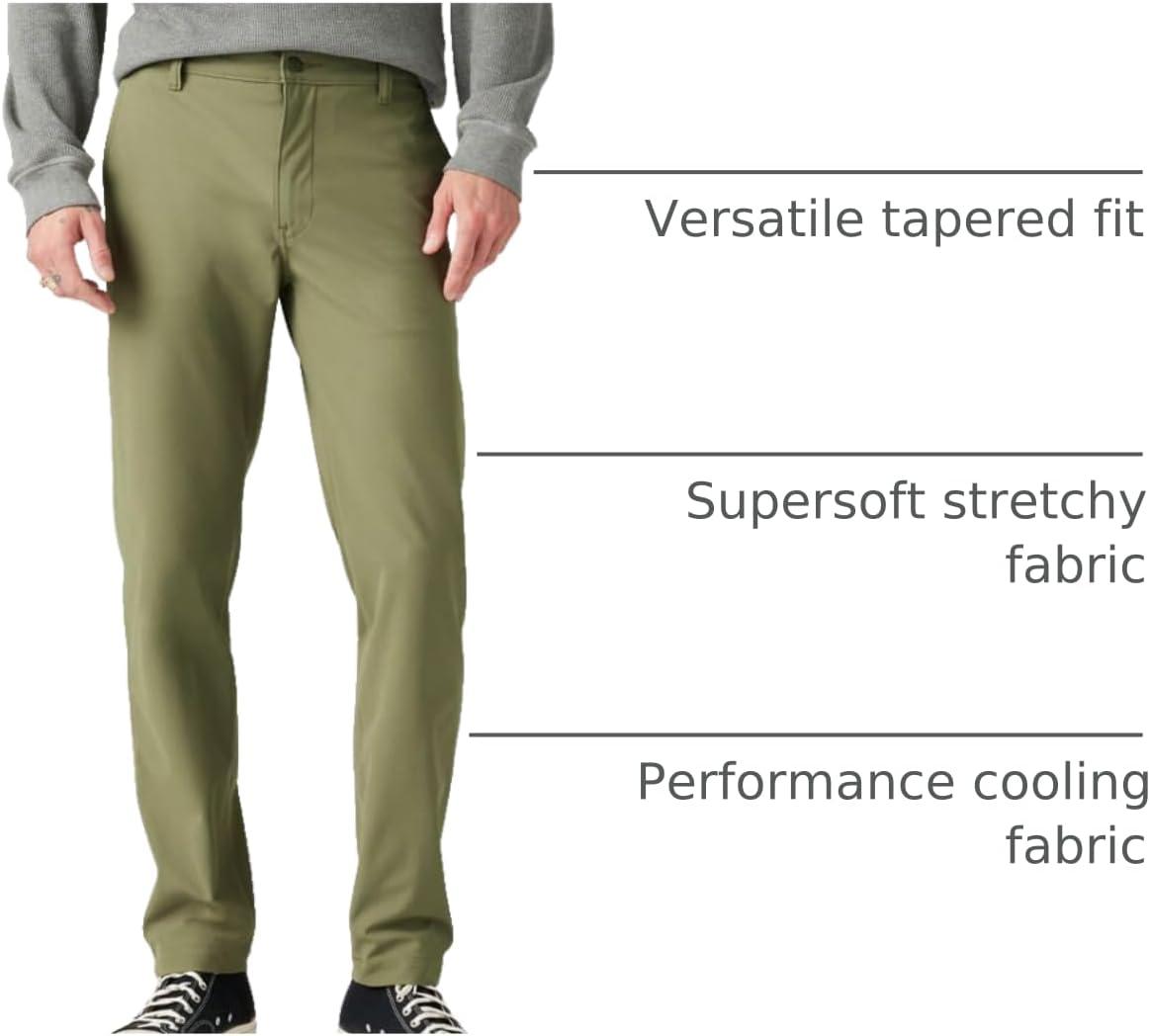 image:imageLevis Mens Xx Standard Chino Tech Pants Also Available in Big ampamp TallNew Olive Day