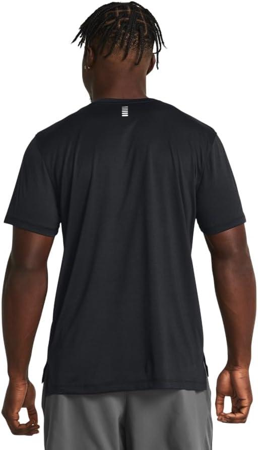 image:imageUnder Armour Streaker T ShirtBlackReflective