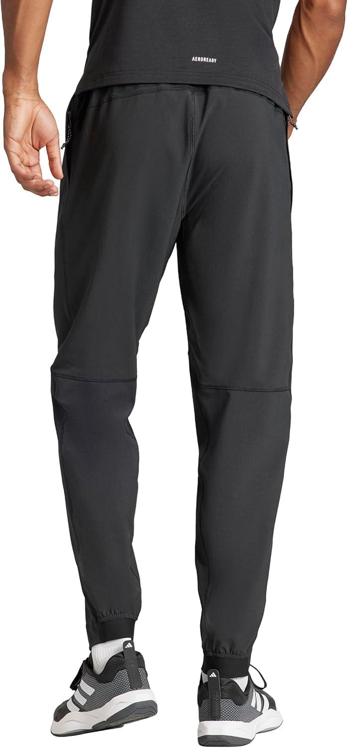 image:imageadidas Training Essentials Training Woven PantsBlackWhite