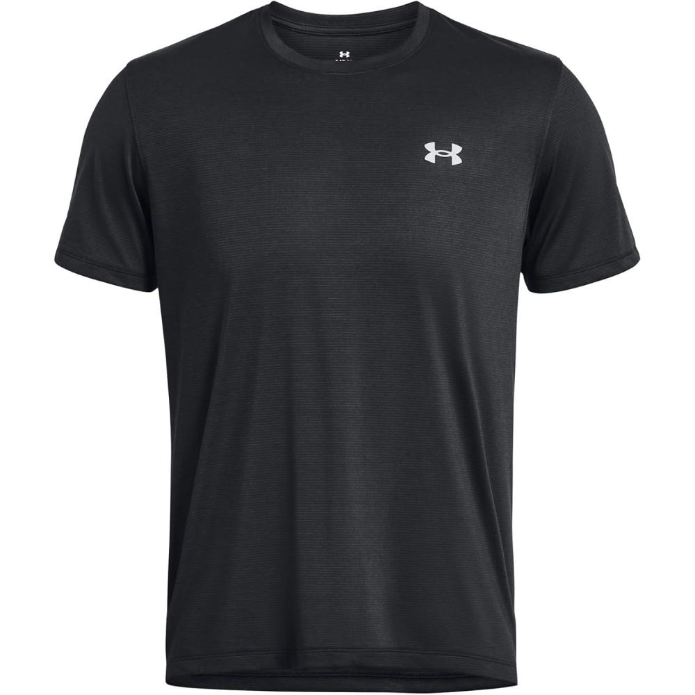 image:imageUnder Armour Streaker T ShirtBlack Reflective 001