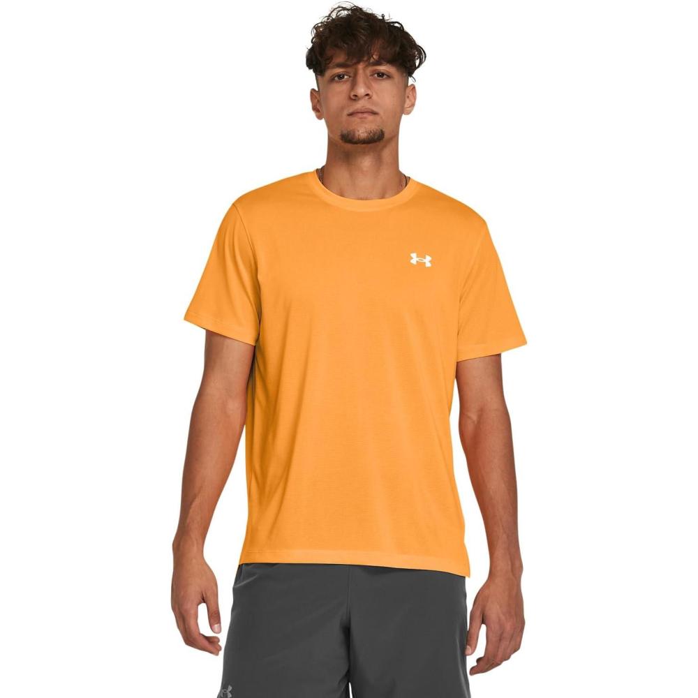 image:imageUnder Armour Streaker T ShirtNova OrangeReflective
