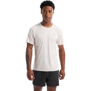 Arc’Teryx Mens Norvan Downword Logo Short Sleeve(Arctic Silk 1)