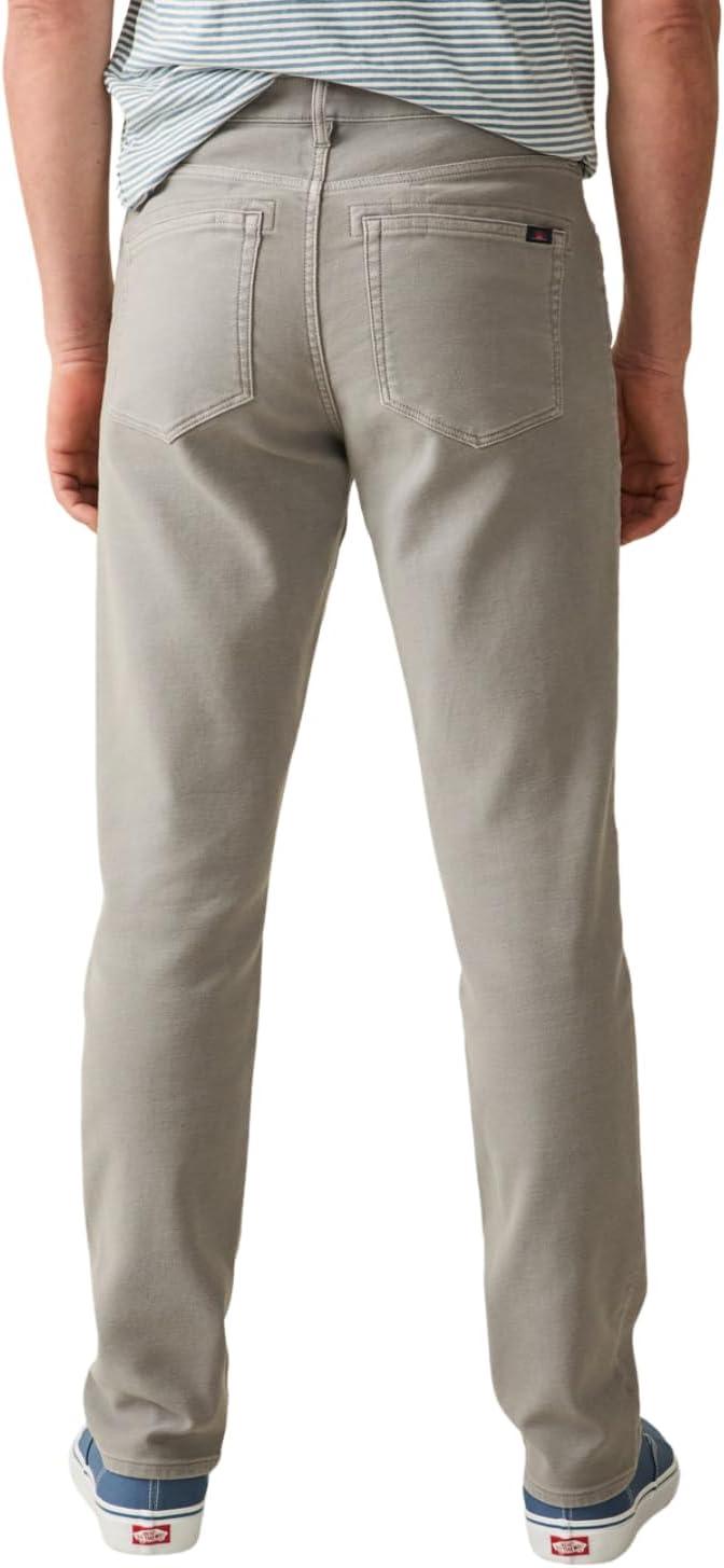 image:imageFaherty Mens Stretch Terry 5 Pocket PantIron