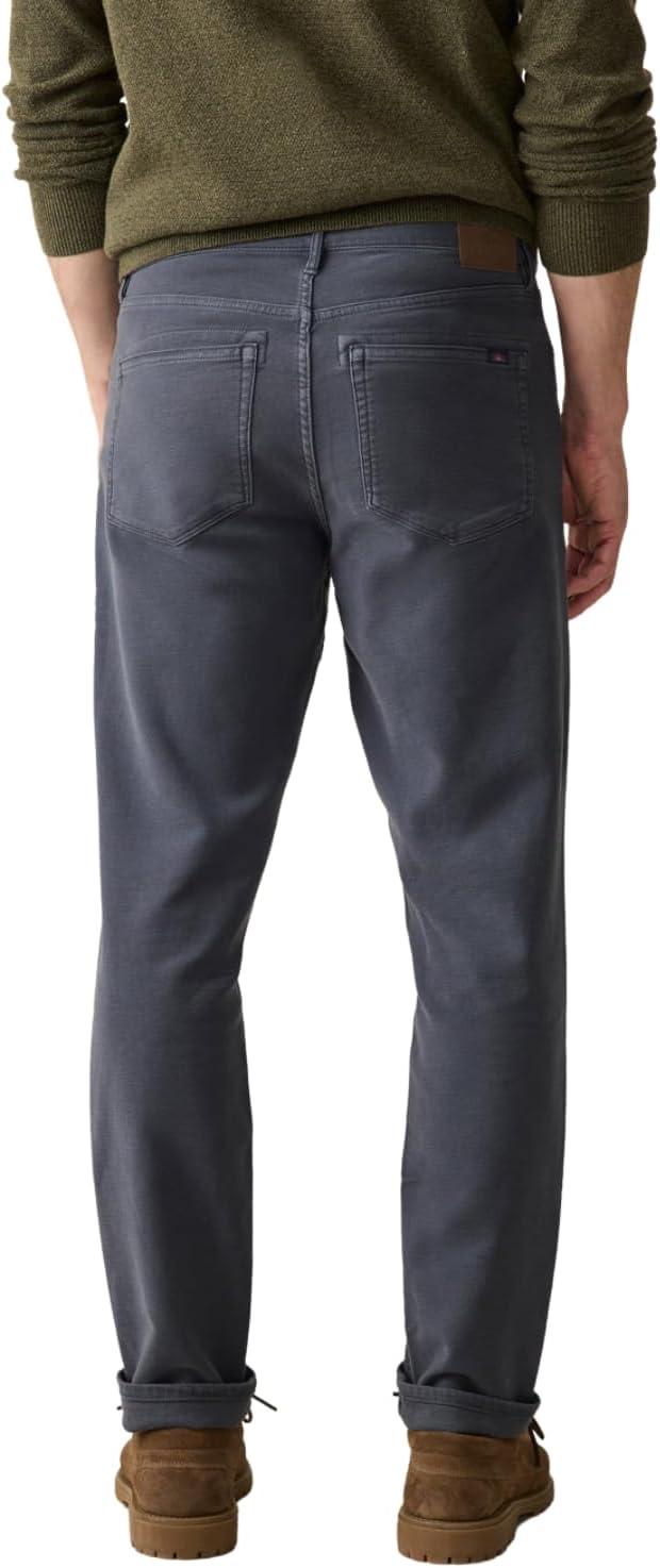 image:imageFaherty Mens Stretch Terry 5 Pocket PantNavy