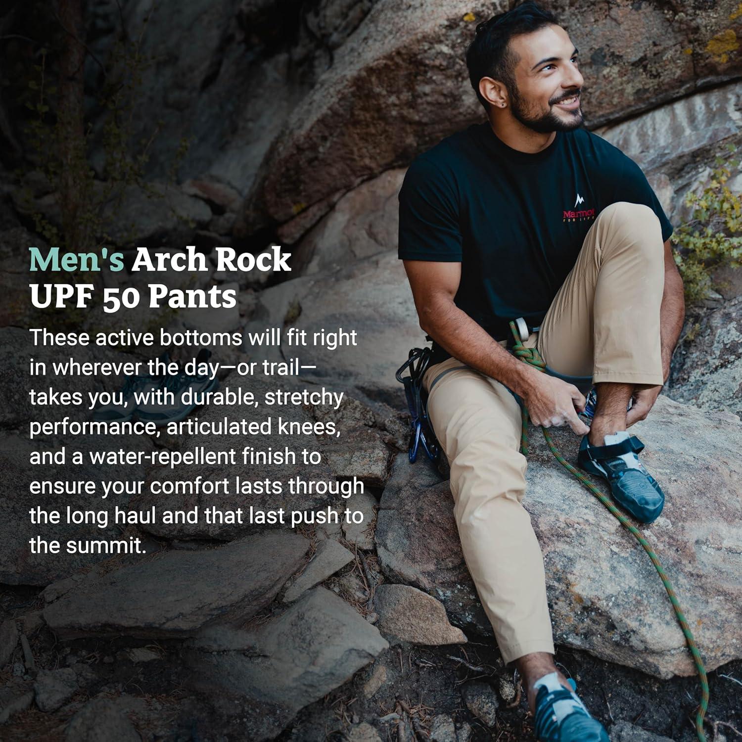 image:imageMarmot Mens Arch Rock PantsBlack Latest Collection