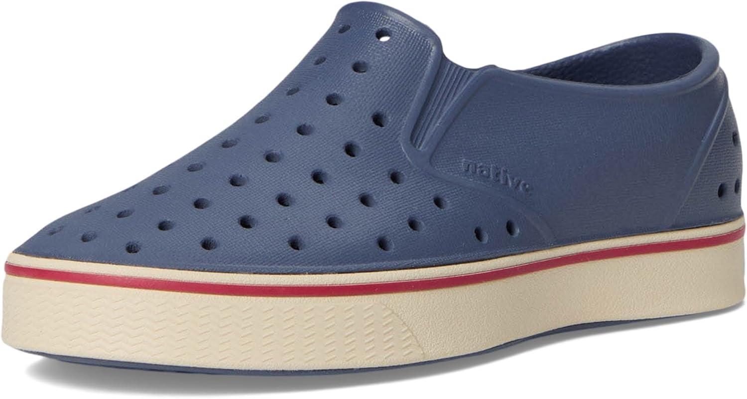 image:imageNative Shoes Unisex Kids Miles SlipOn SneakerDeep Sea BlueBone White