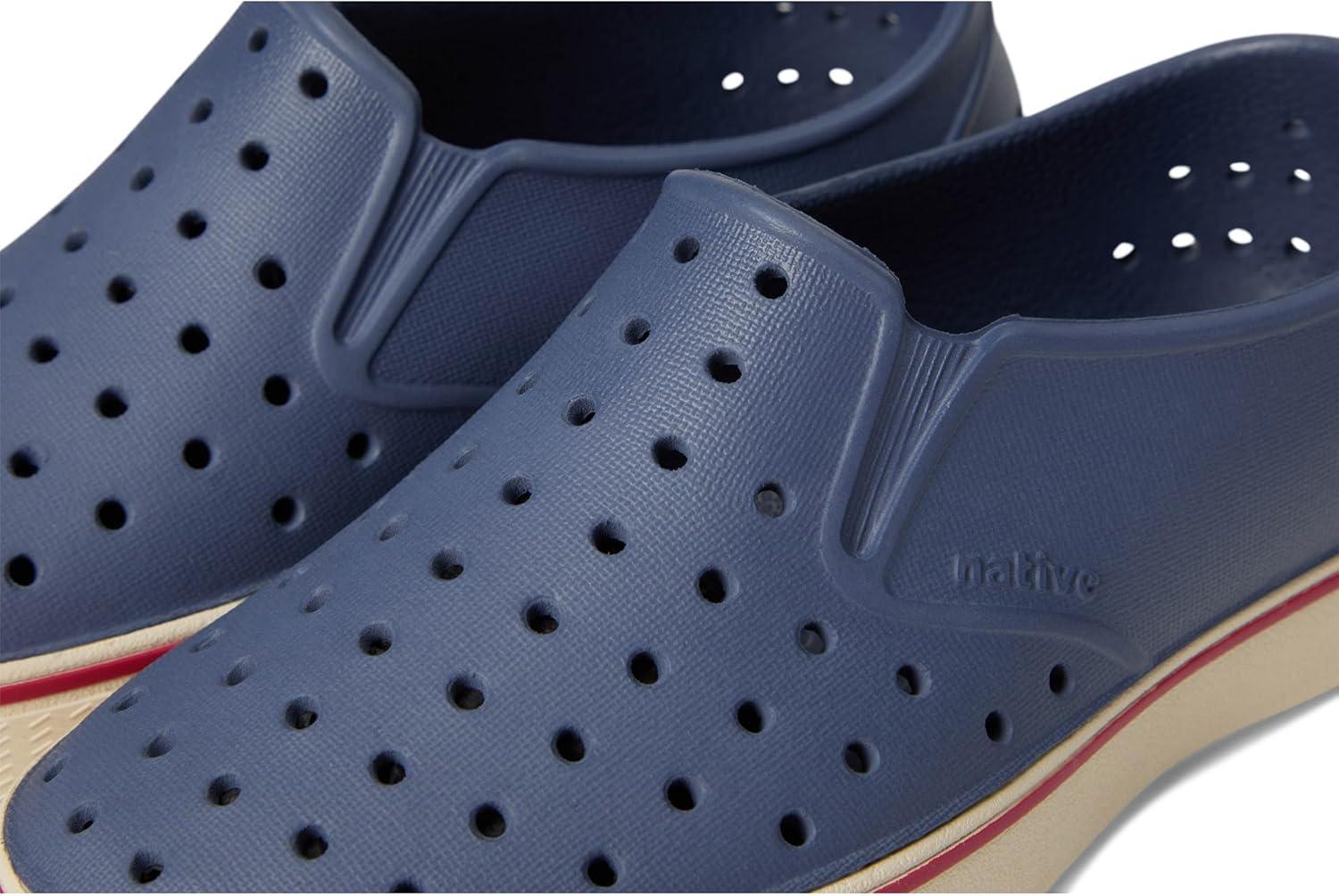 image:imageNative Shoes Unisex Kids Miles SlipOn SneakerDeep Sea BlueBone White