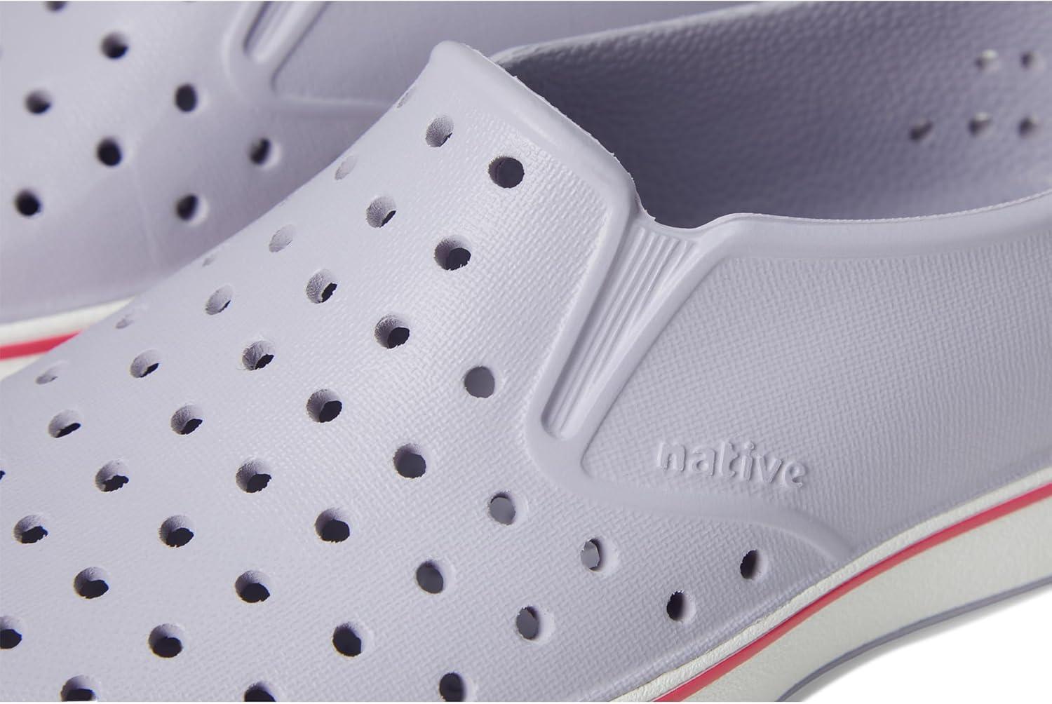 image:imageNative Shoes Unisex Kids Miles SlipOn SneakerFuture PurpleShell White