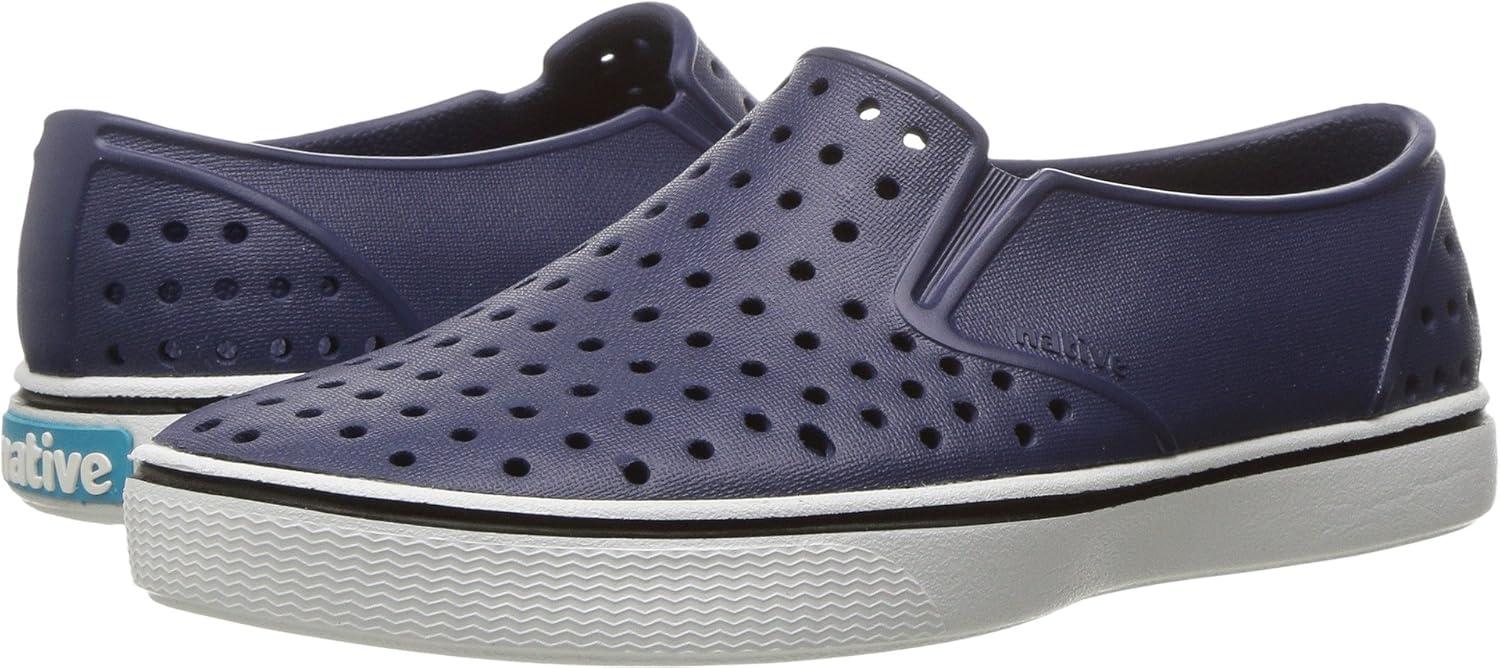 image:imageNative Shoes Unisex Kids Miles SlipOn SneakerRegatta BlueShell White