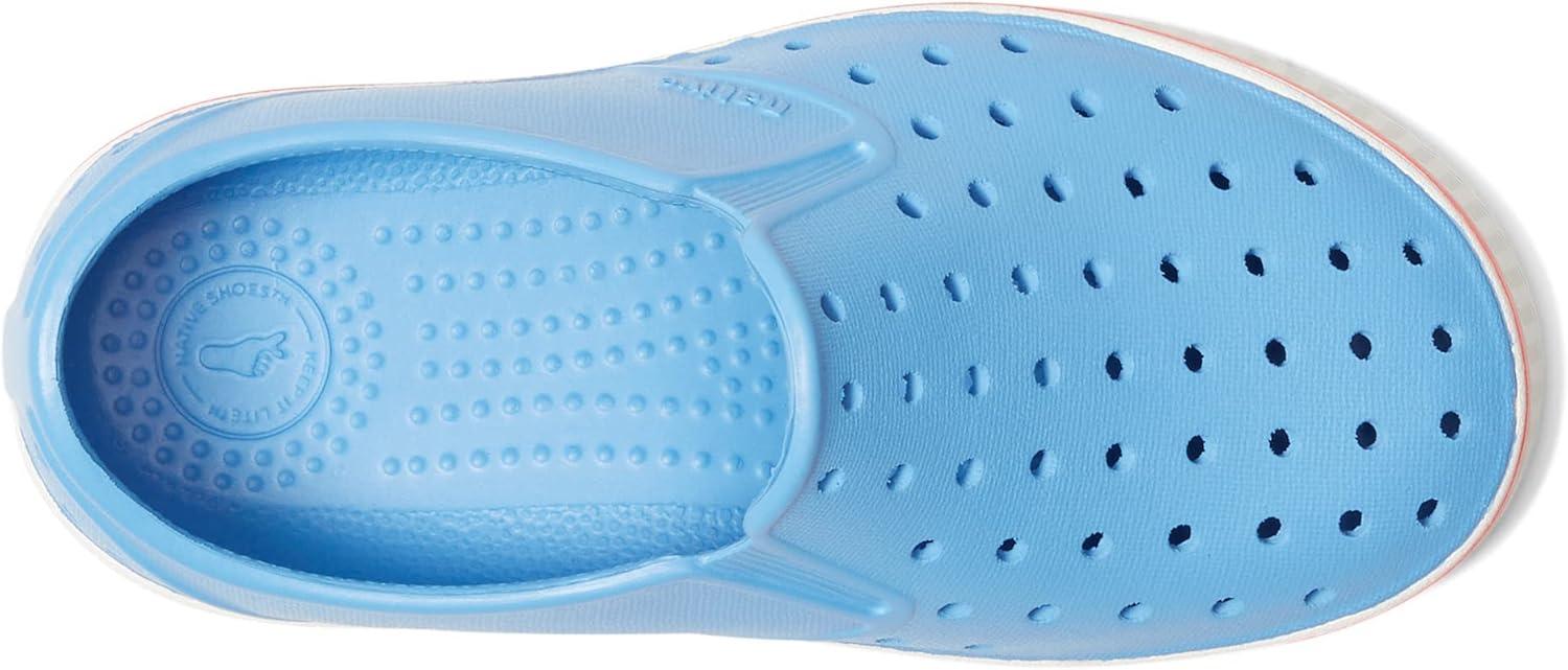 image:imageNative Shoes Unisex Kids Miles SlipOn SneakerResting BlueShell WhiteHyper Red