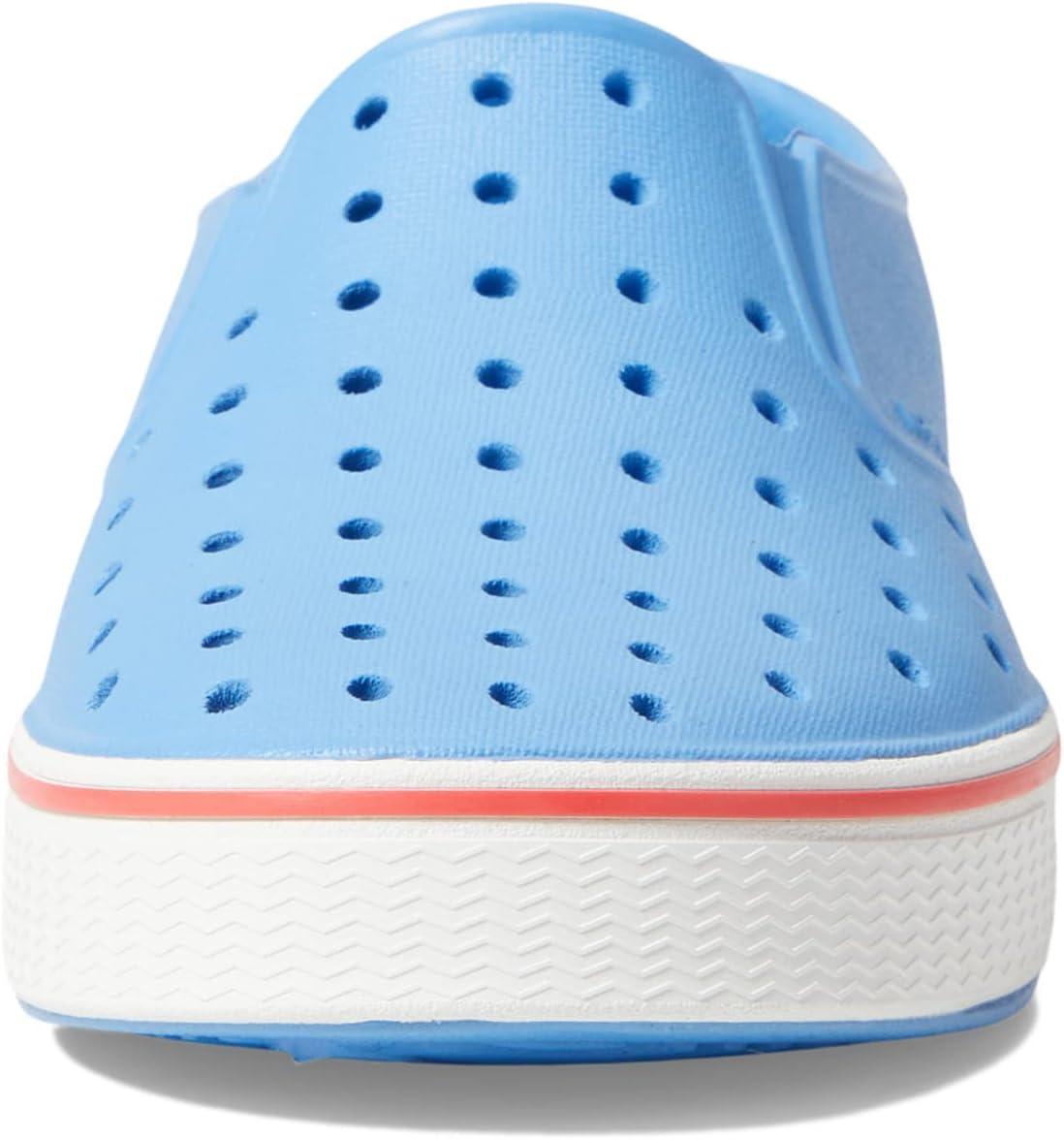 image:imageNative Shoes Unisex Kids Miles SlipOn SneakerResting BlueShell WhiteHyper Red