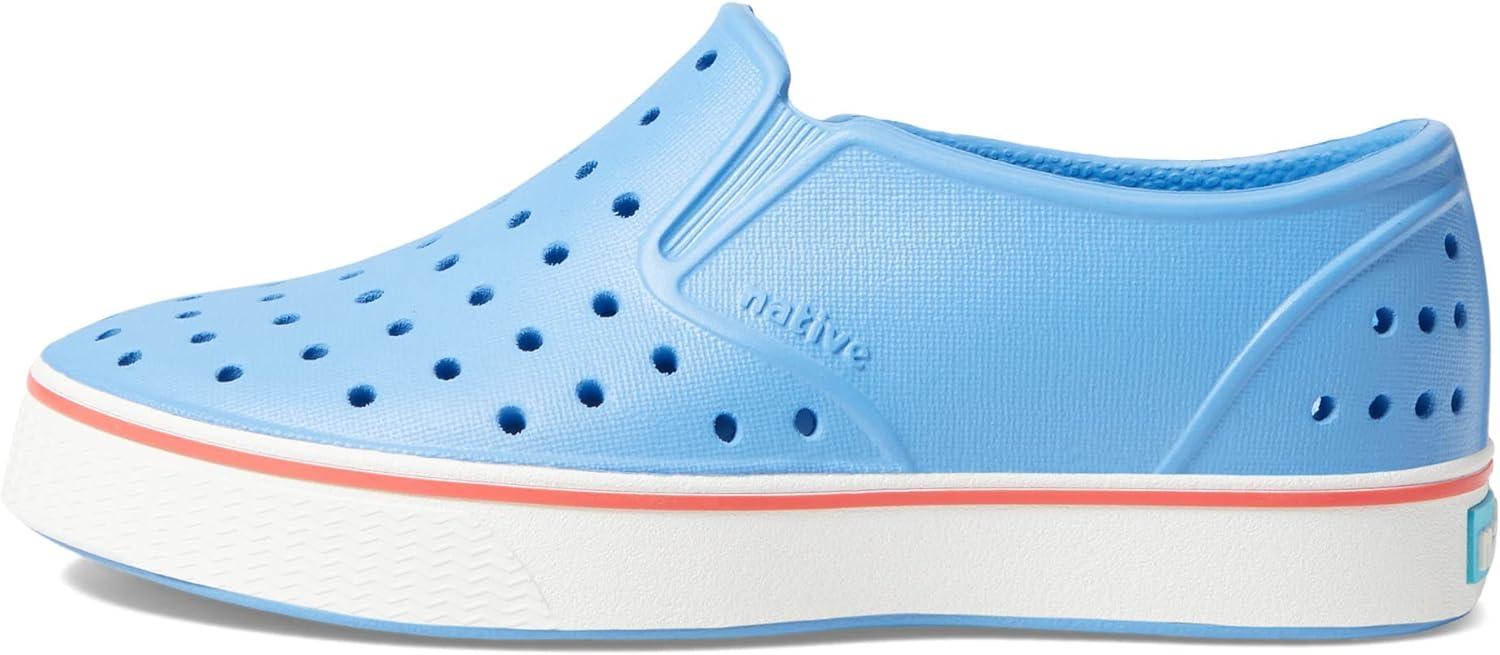 image:imageNative Shoes Unisex Kids Miles SlipOn SneakerResting BlueShell WhiteHyper Red