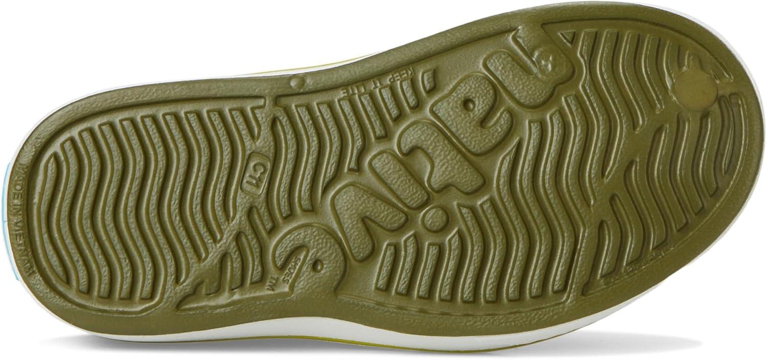 image:imageNative Shoes Unisex Kids Miles SlipOn SneakerRookie GreenShell White