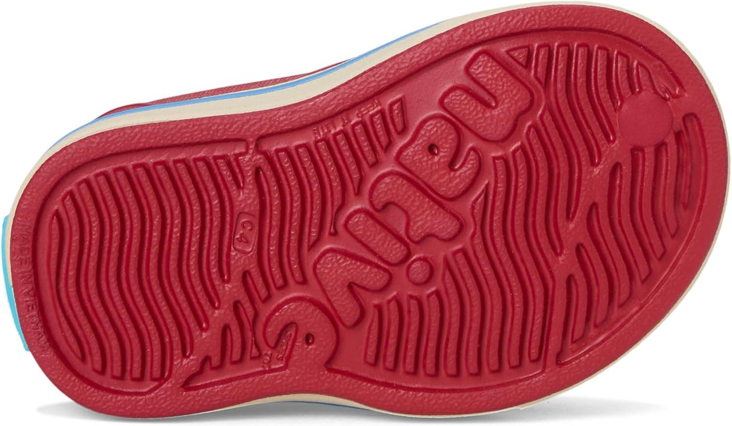 image:imageNative Shoes Unisex Kids Miles SlipOn SneakerRuby RedBone White