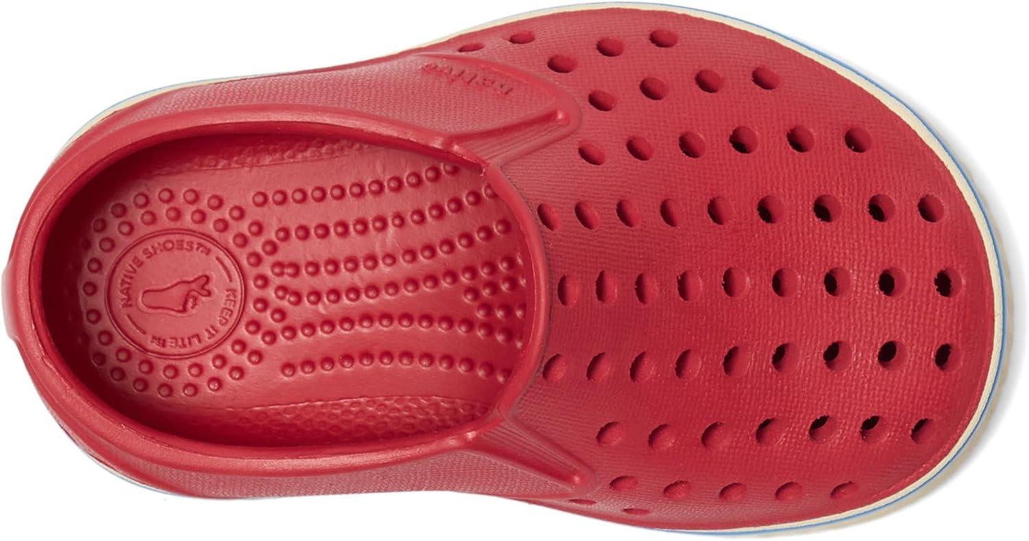 image:imageNative Shoes Unisex Kids Miles SlipOn SneakerRuby RedBone White