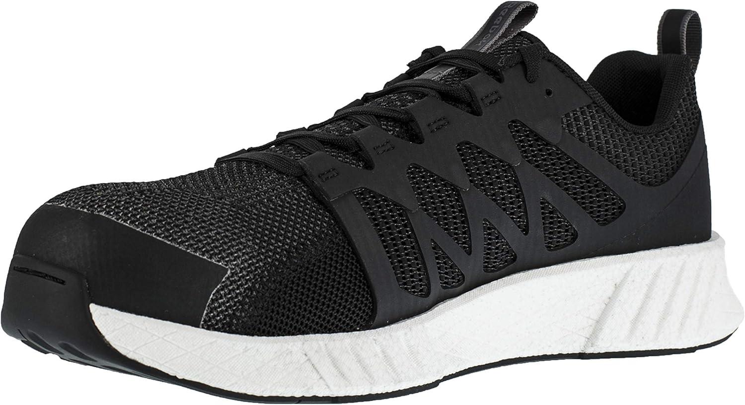 image:imageReebok Work Fusion Flexweave Work Composite Toe Mens OxfordBlack and Khaki Brown