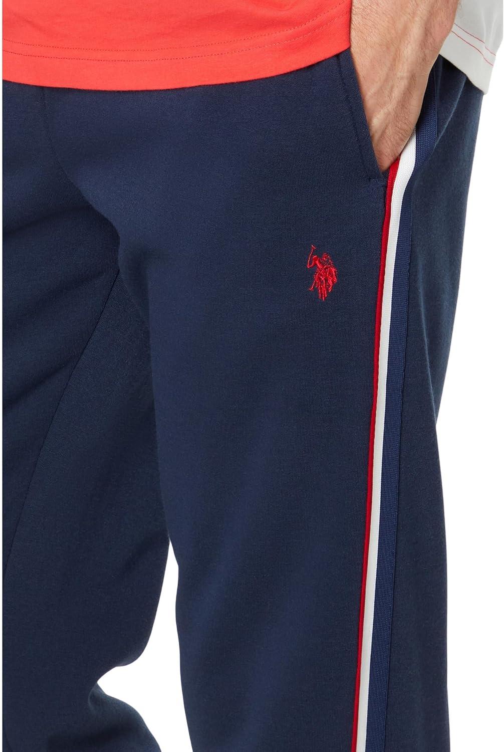 image:imageUS Polo Assn Womens USPA Signature Stripe Tape JoggerClassic Navy