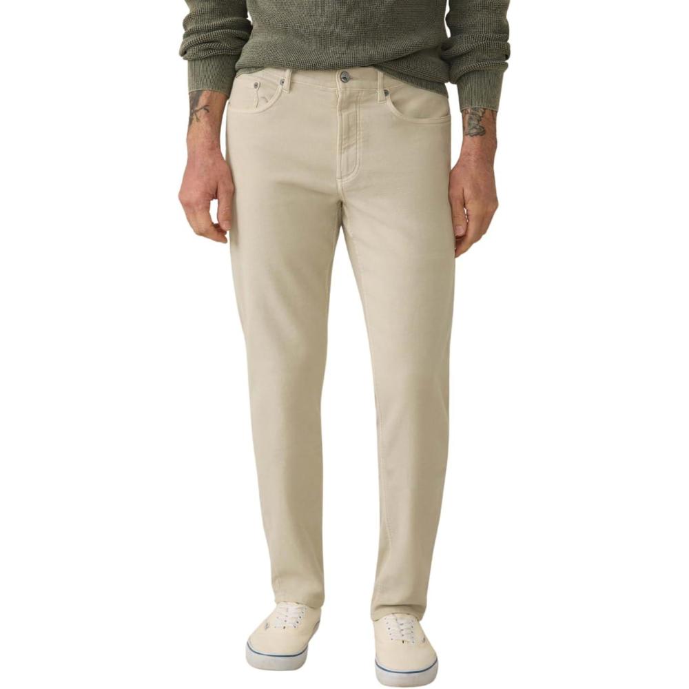 image:imageFaherty Mens Stretch Terry 5 Pocket PantStone