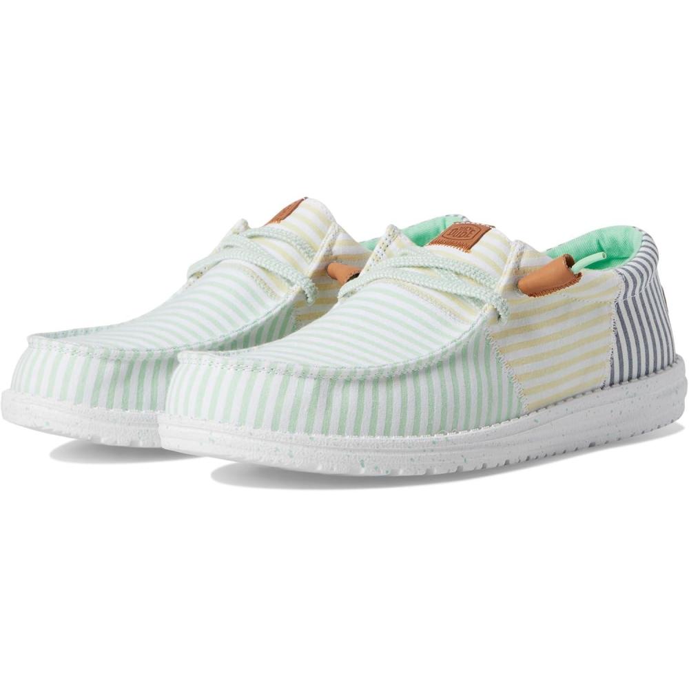 image:imageHEYDUDE Mens Wally Tri Nu PrepGreen AshMulti