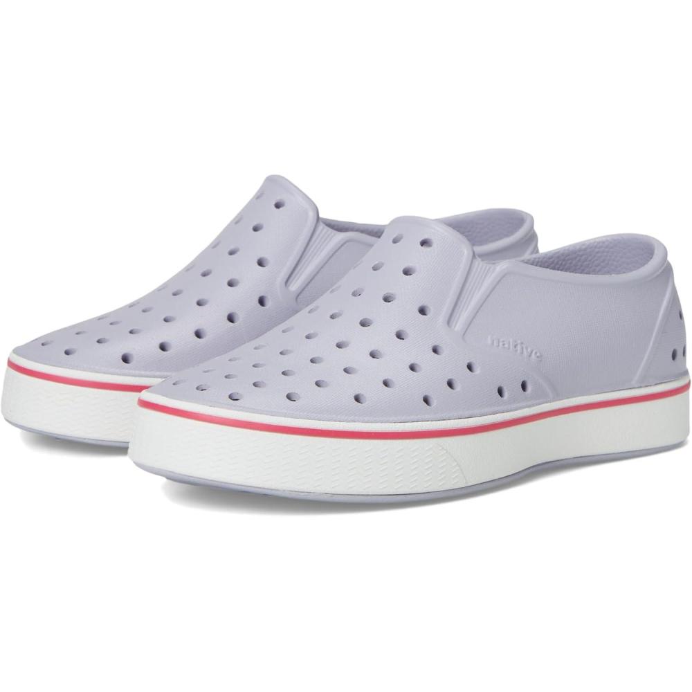 image:imageNative Shoes Unisex Kids Miles SlipOn SneakerFuture PurpleShell White