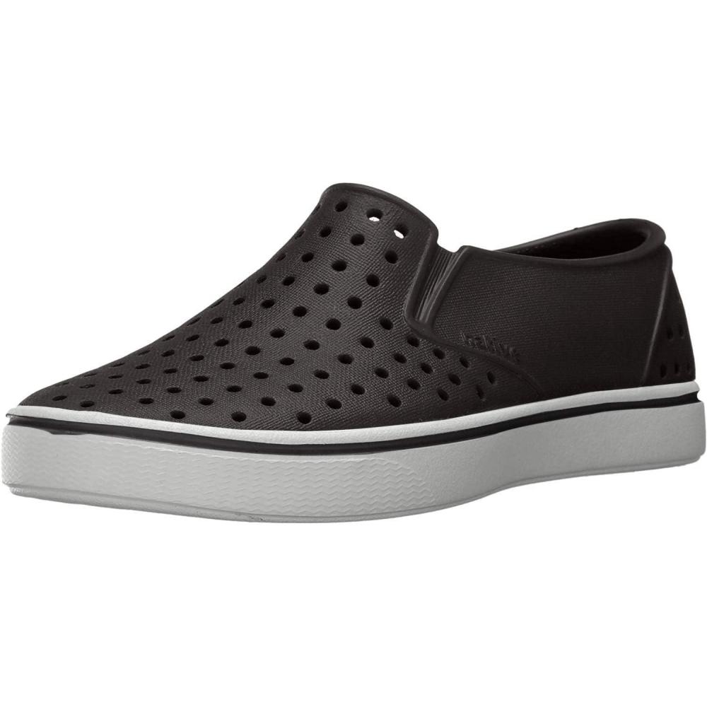 image:imageNative Shoes Unisex Kids Miles SlipOn SneakerJiffy BlackShell White