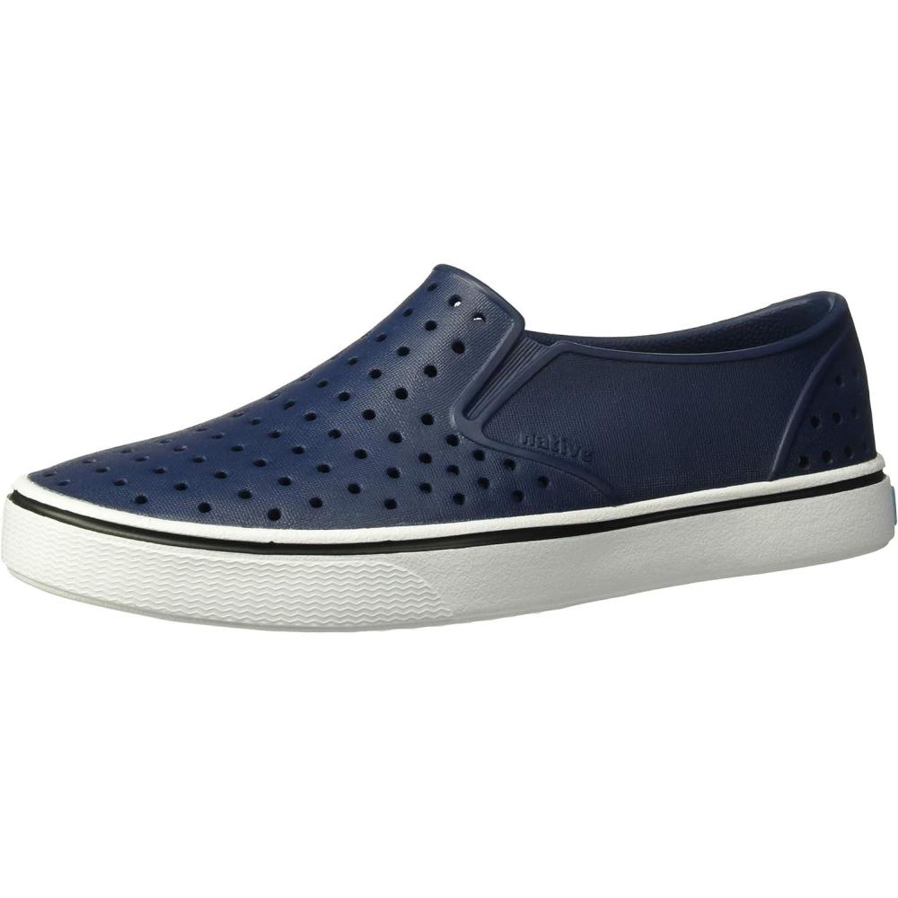 image:imageNative Shoes Unisex Kids Miles SlipOn SneakerRegatta BlueShell White