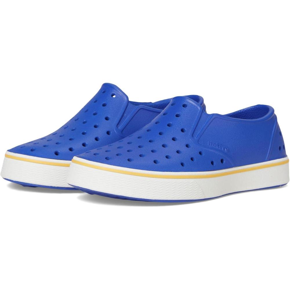 image:imageNative Shoes Unisex Kids Miles SlipOn SneakerUv BlueShell White