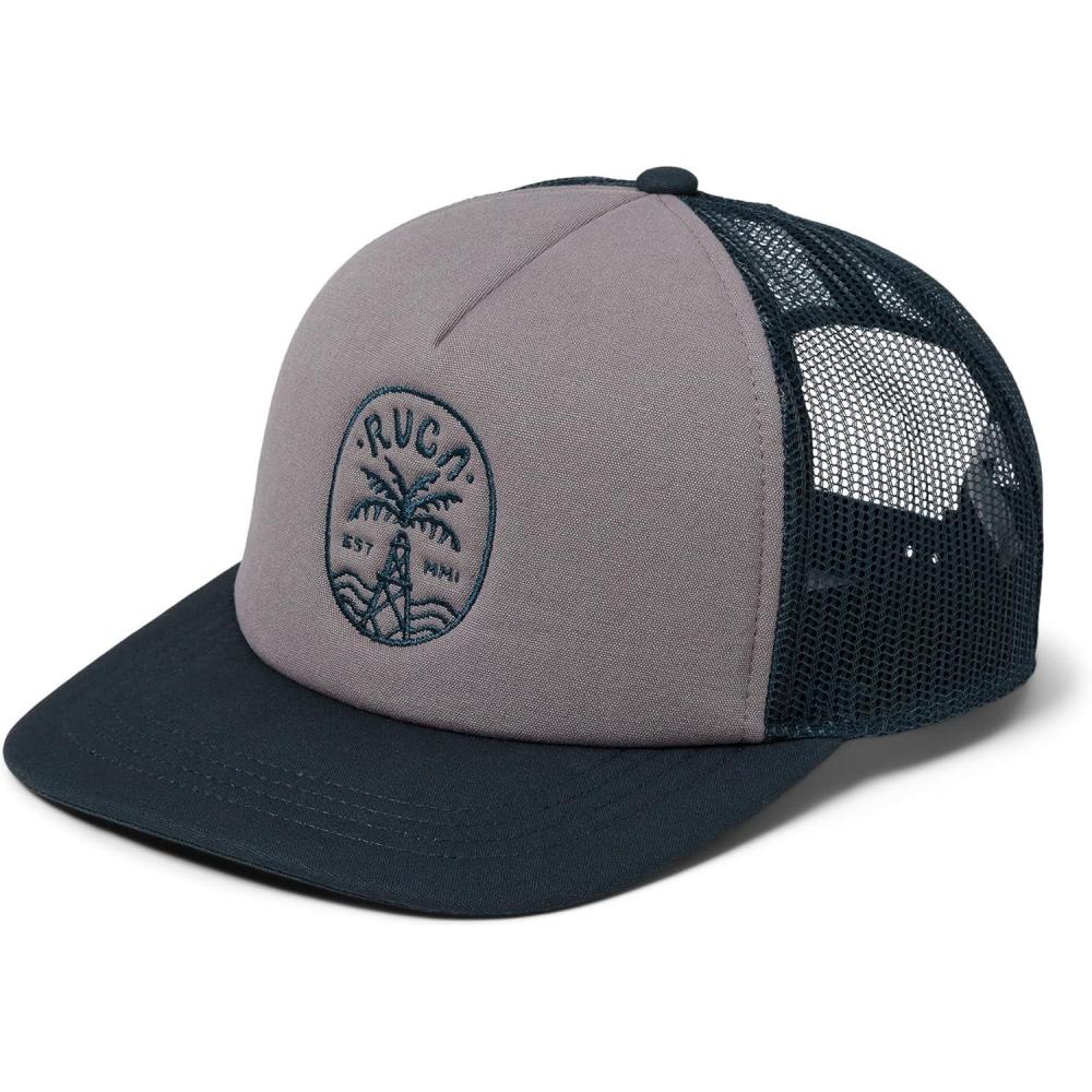 image:imageRVCA Mens Cliff Shore Trucker Grey Ridge