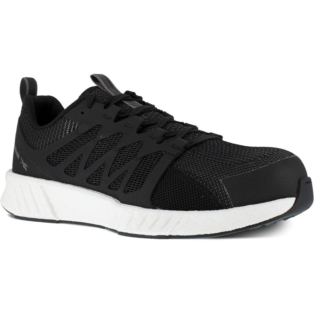 image:imageReebok Work Fusion Flexweave Work Composite Toe Mens OxfordBlack and Khaki Brown