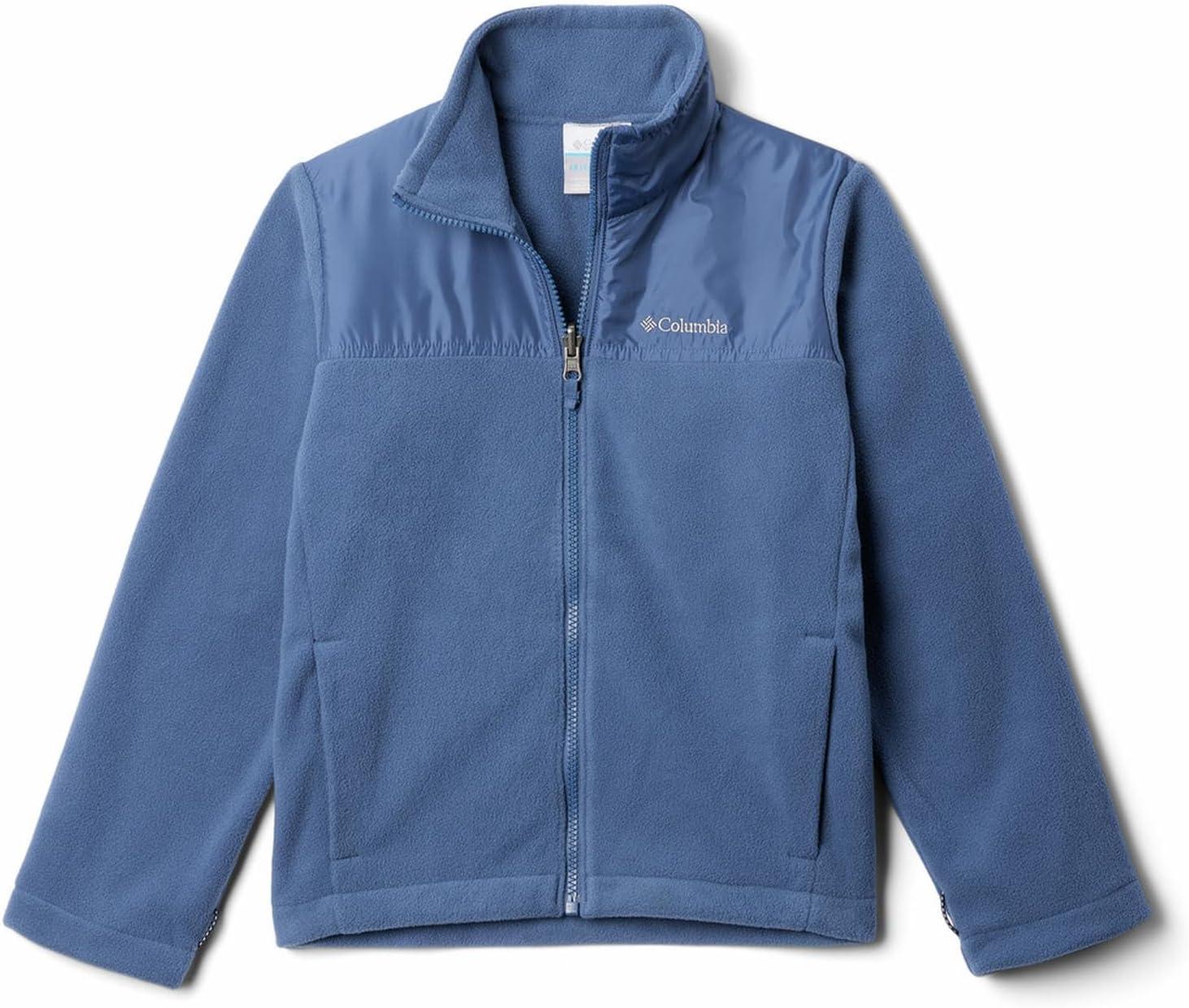 image:imageColumbia boys Bugaboo III Printed Fleece Interchange Little KidBig KidDark Mountain BarkblurDark Mountain
