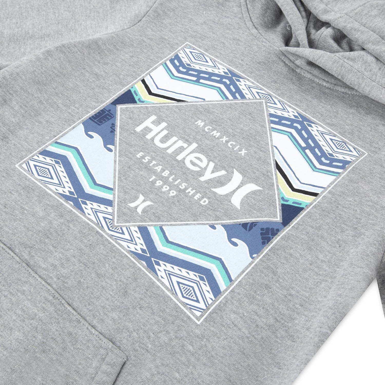 image:imageHurley boys Solar Pullover HoodieCarbon Heather