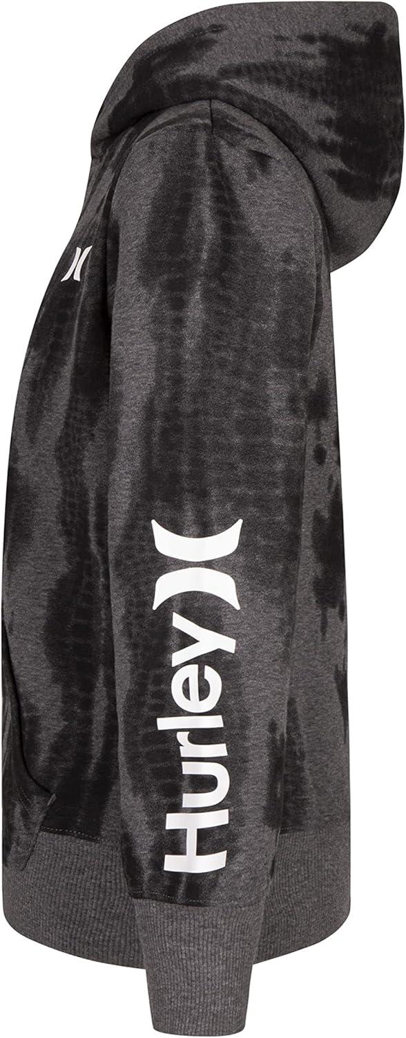 image:imageHurley boys Solar Pullover HoodieCharcoal Heather Tie Dye