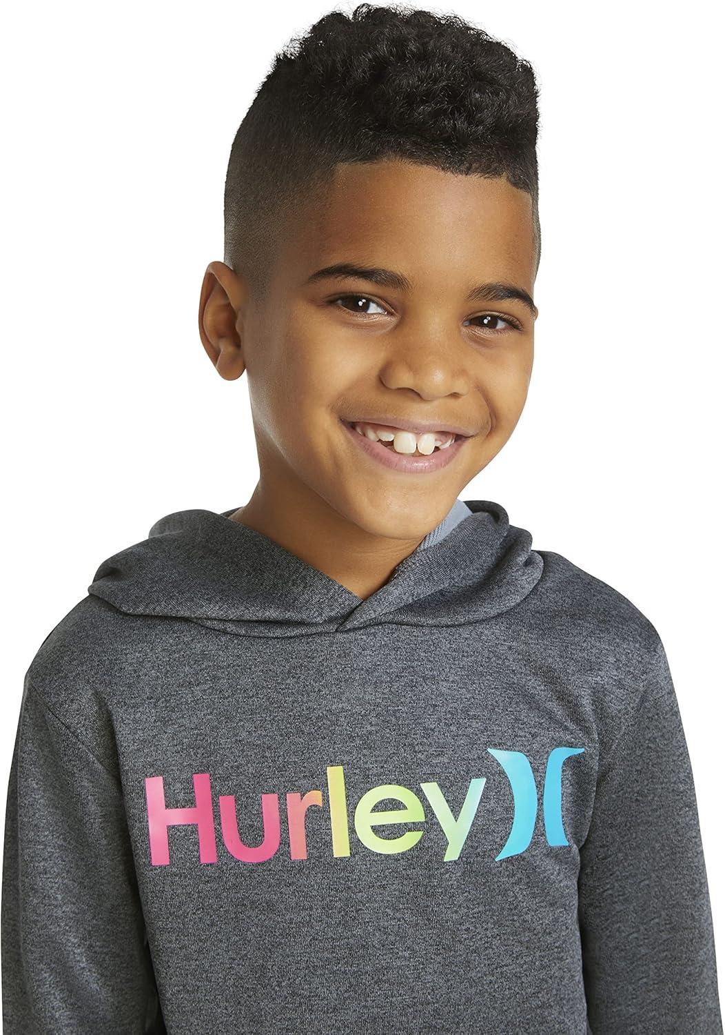 image:imageHurley boys Solar Pullover HoodieGrey Heather