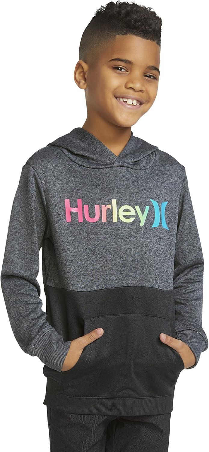 image:imageHurley boys Solar Pullover HoodieGrey Heather