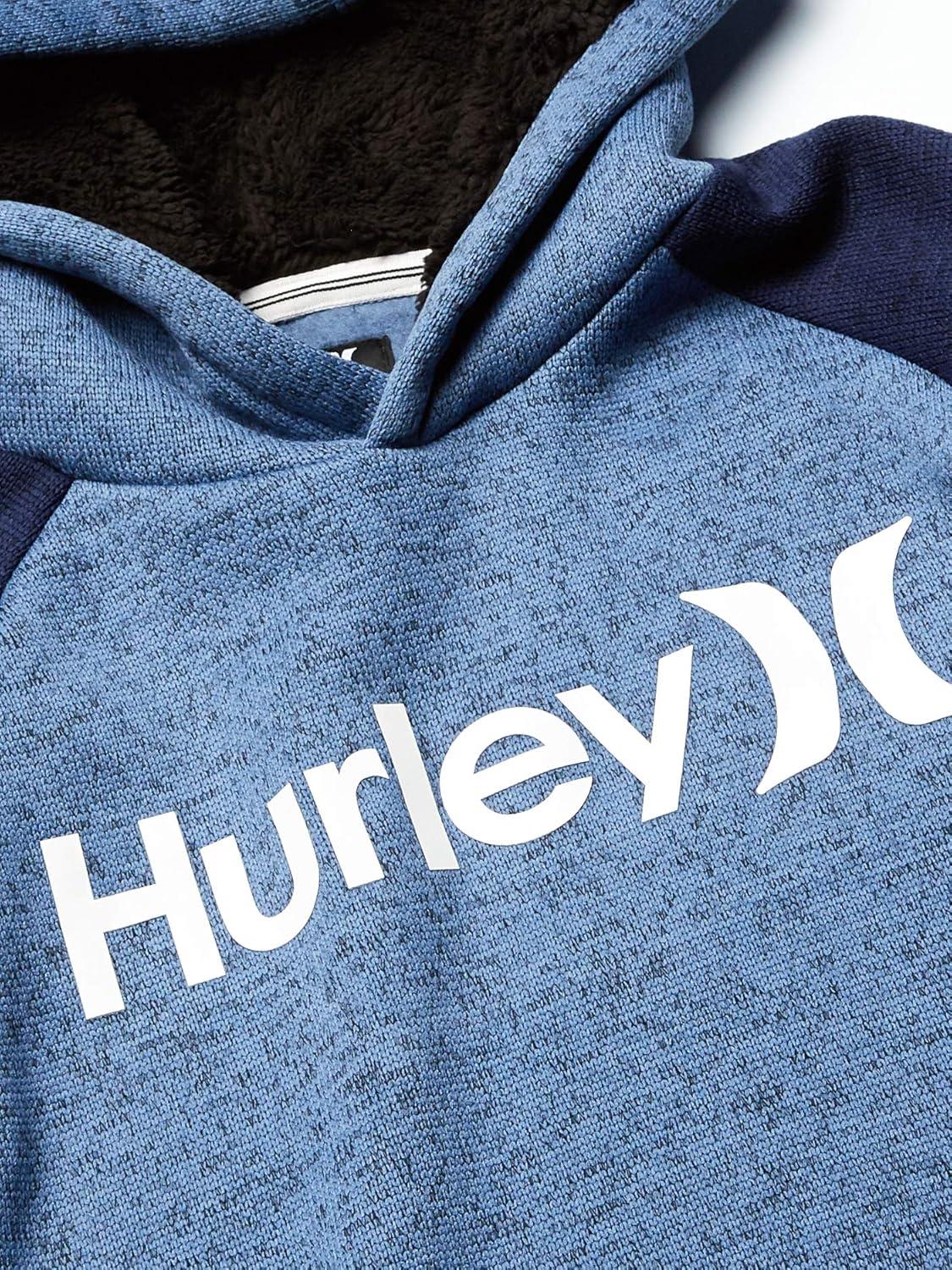 image:imageHurley boys Solar Pullover HoodieOcean FogBlack