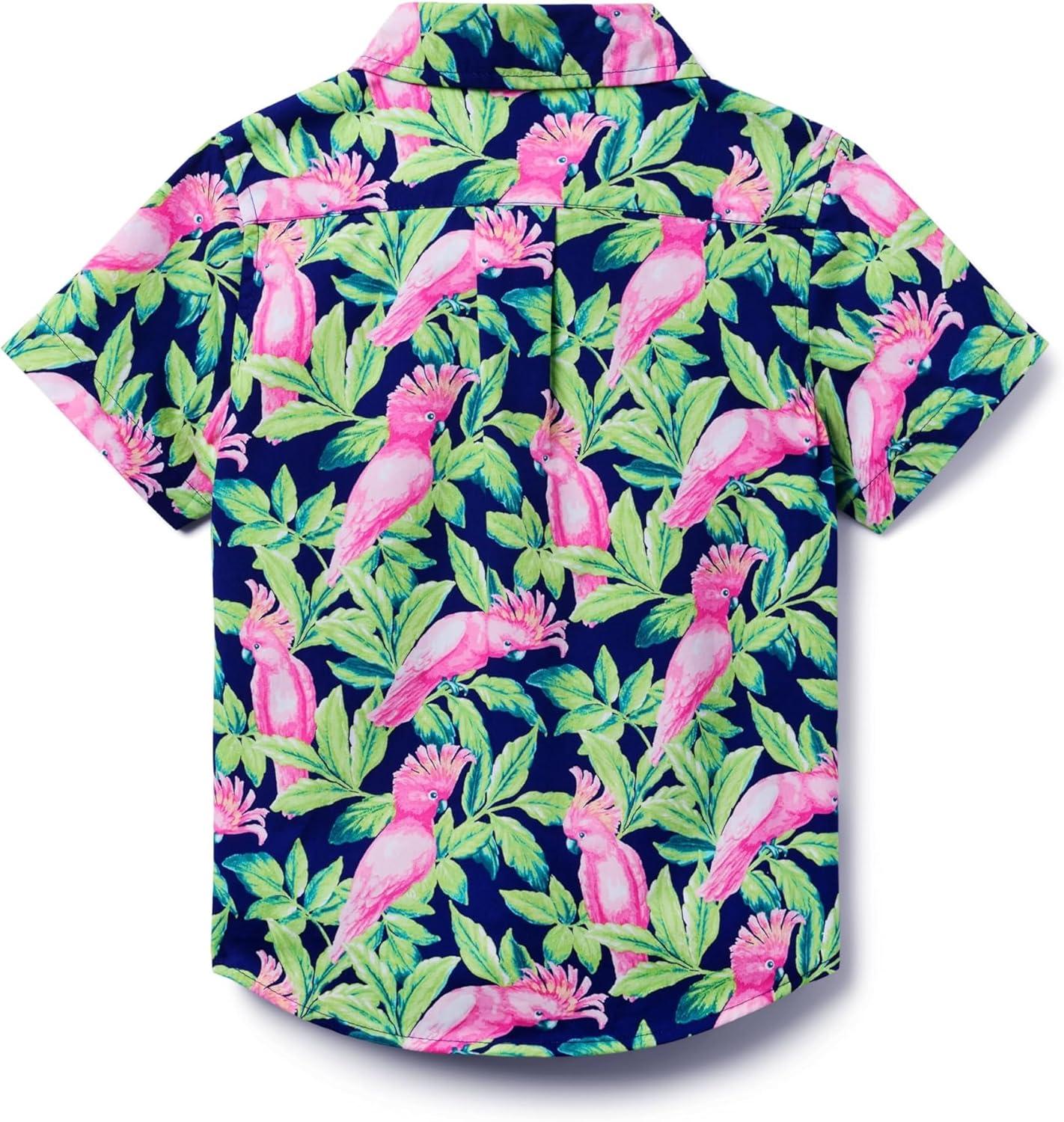 image:imageJanie and Jack Boys Bird Print Top ToddlerLittle Big KidMulticolor 3