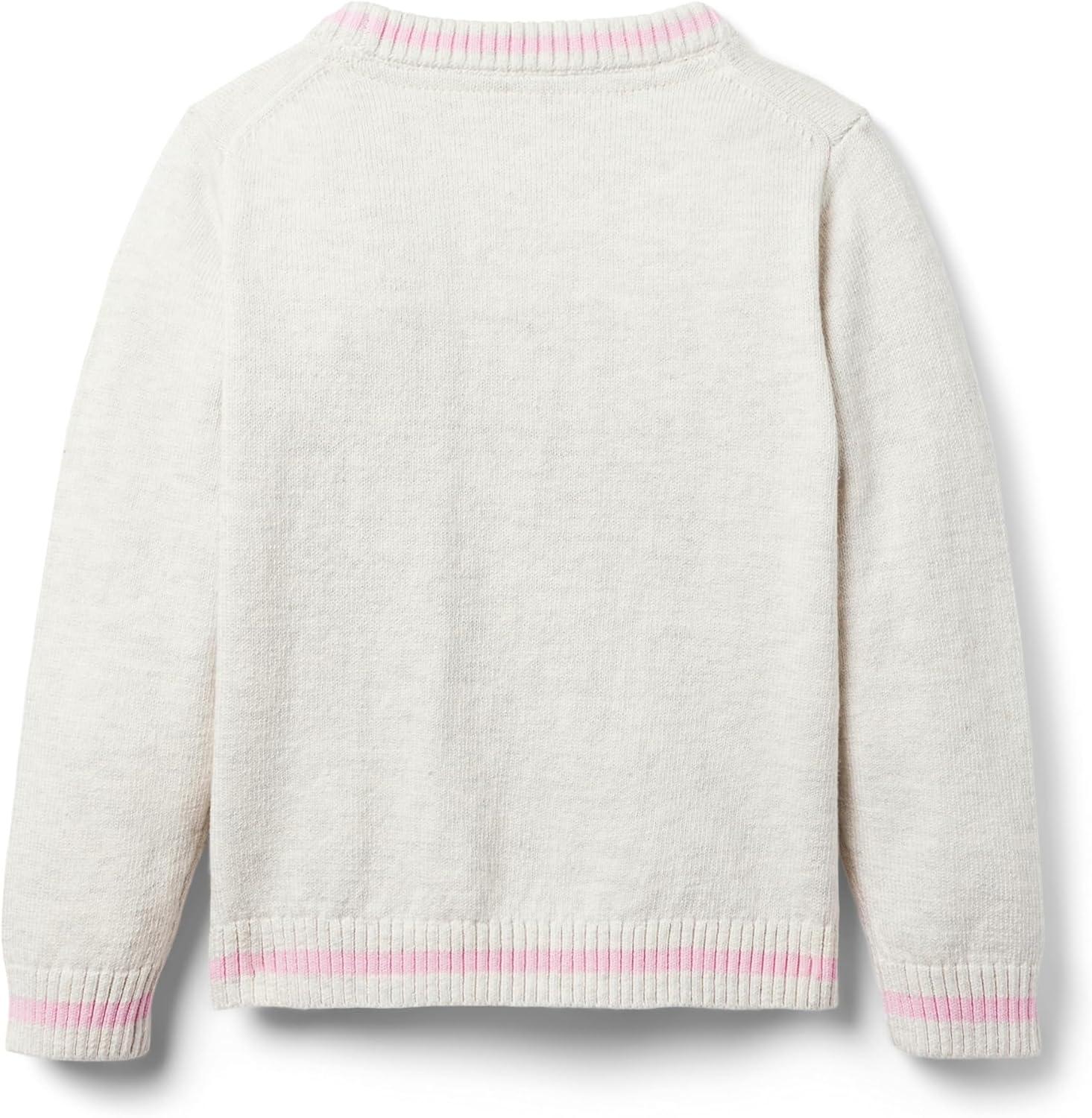image:imageJanie and Jack Boys Bunny Icon Sweater ToddlerLittle Big KidsGrey
