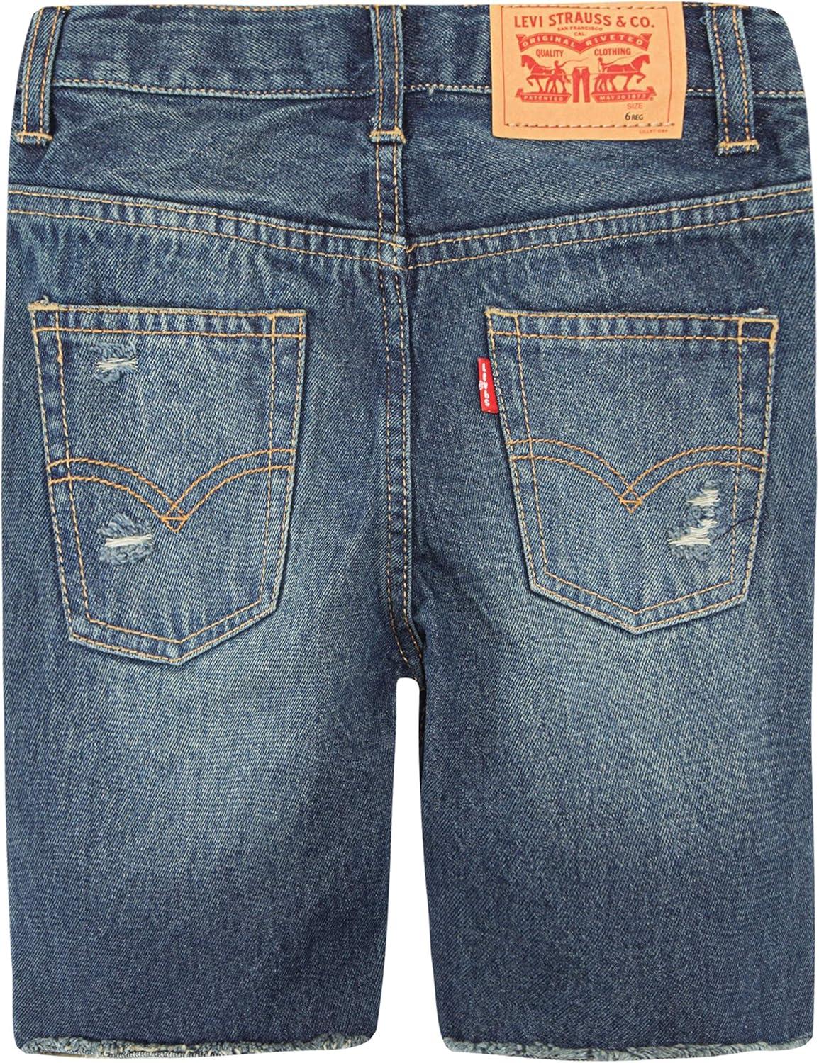 image:imageLevis Boys Slim Fit Denim ShortsBlue Asphalt