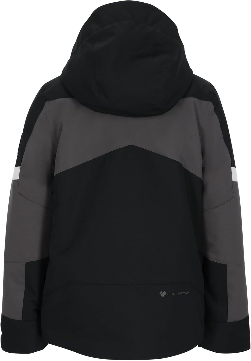 image:imageObermeyer Boys Fleet Jacket Little KidsBig KidsBasalt