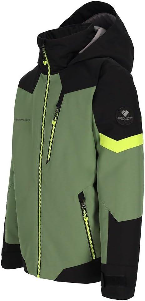 image:imageObermeyer Boys Fleet Jacket Little KidsBig KidsSki Thyme