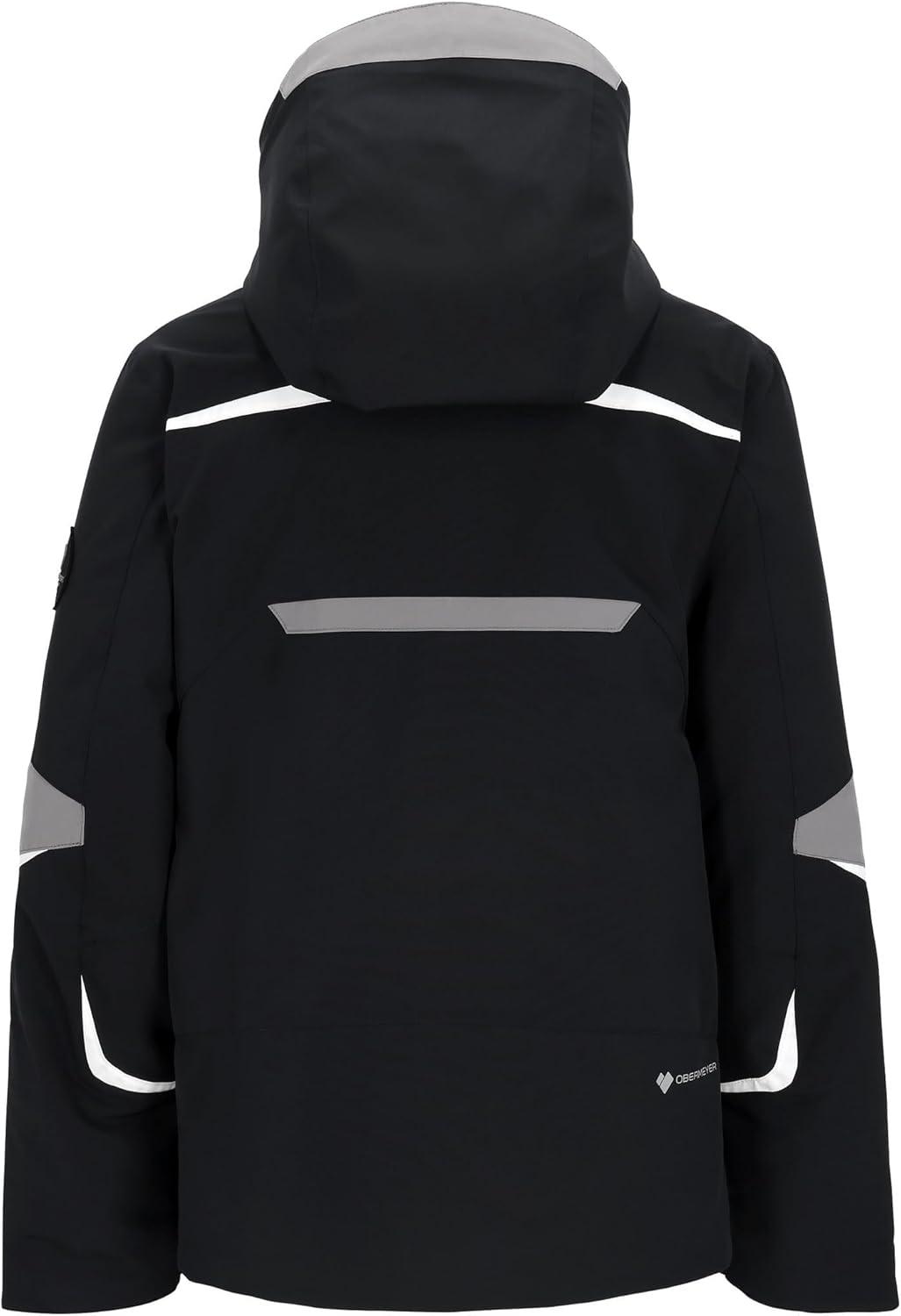 image:imageObermeyer boys Mach 15 Jacket Little KidBig KidBlack