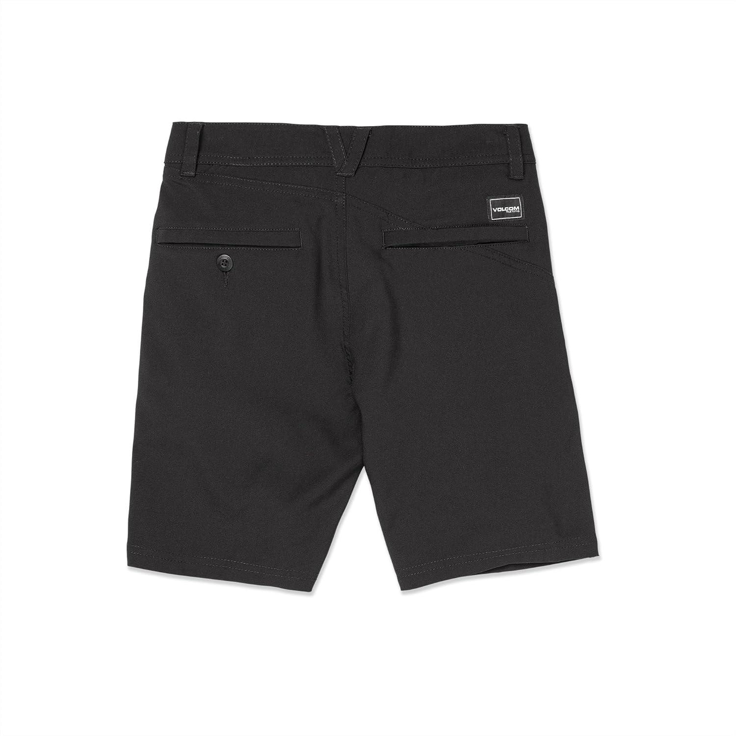 image:imageVolcom Boys Frickin Cross Shred Hybrid Stretch Chino Short Big Boys ampamp Little Boys SizesBlack Out 1