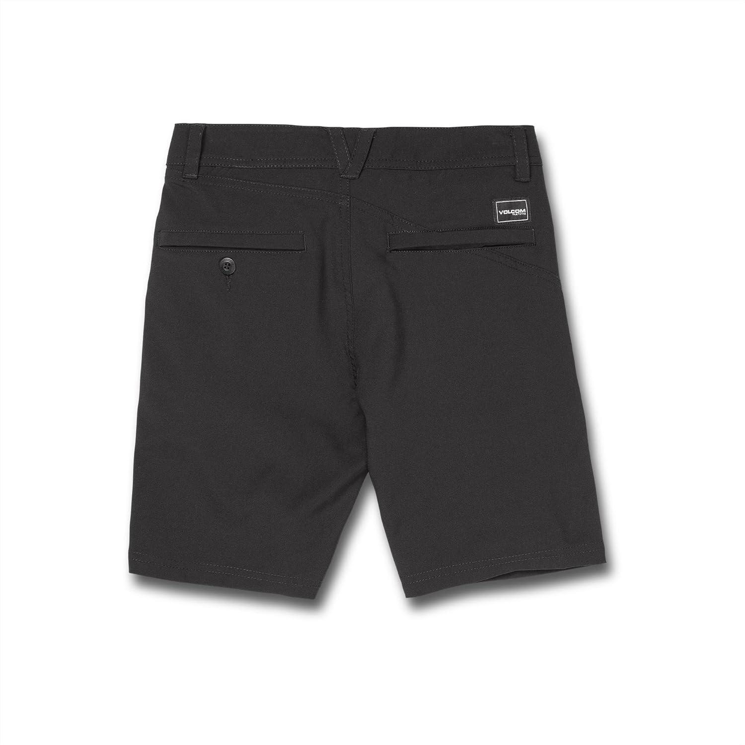 image:imageVolcom Boys Frickin Cross Shred Hybrid Stretch Chino Short Big Boys ampamp Little Boys SizesBlack Out