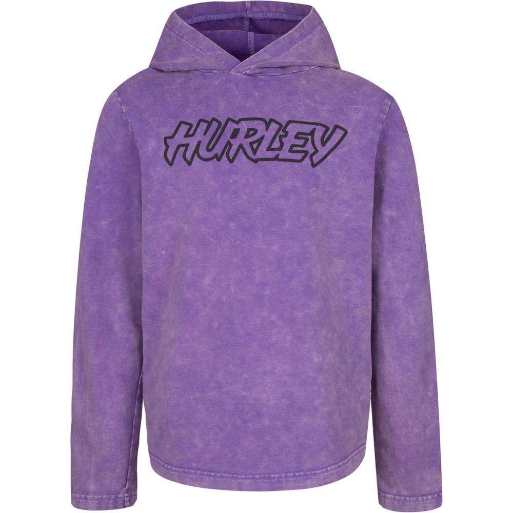 image:imageHurley boys Solar Pullover HoodieBright Violet Washed