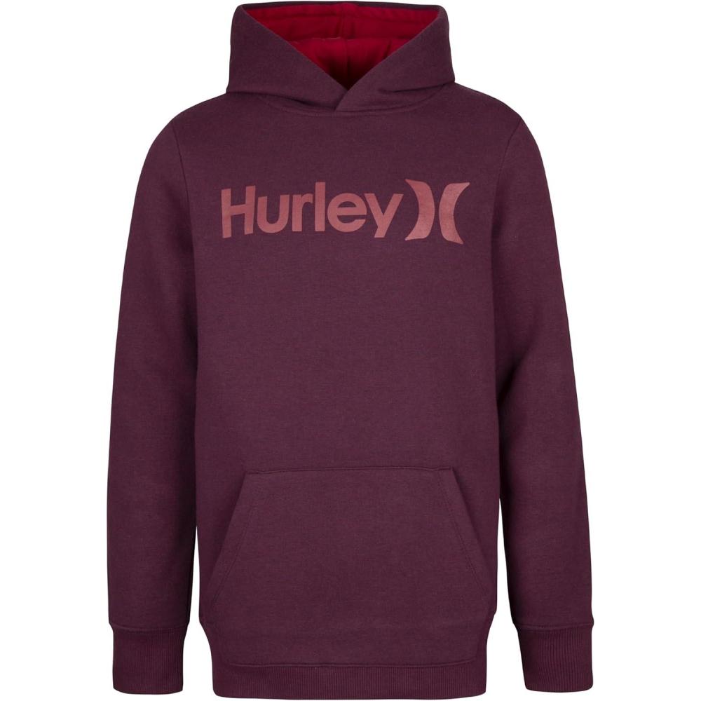 image:imageHurley boys Solar Pullover HoodieDark Beetroot Heather